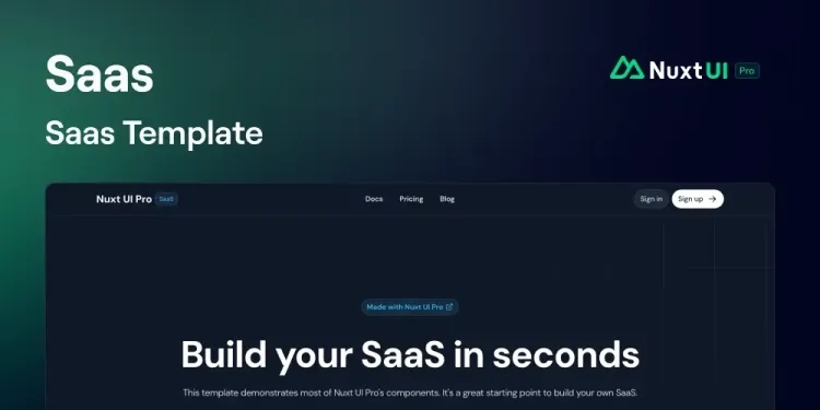 Saas main screen